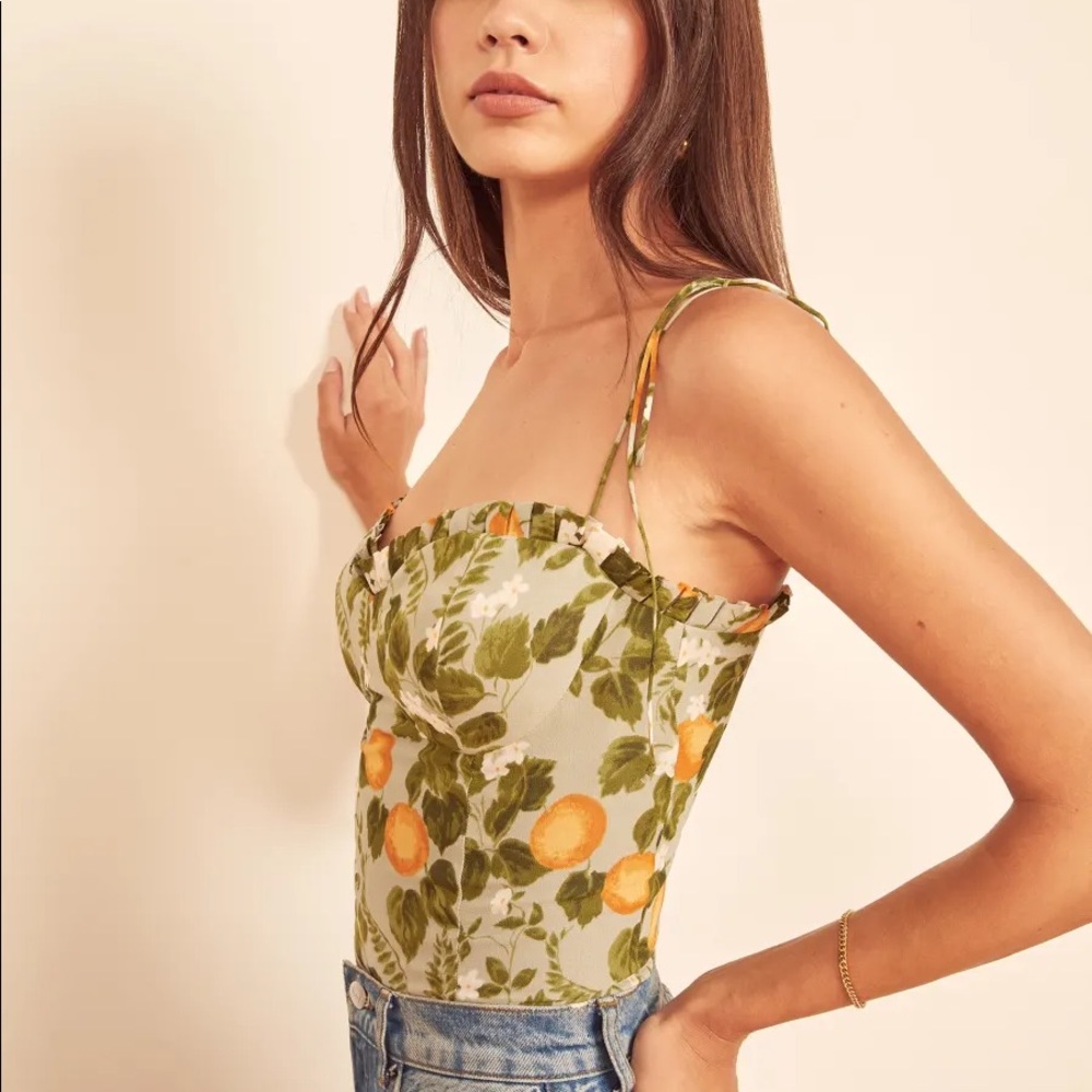Reformation Novena Top in Grove